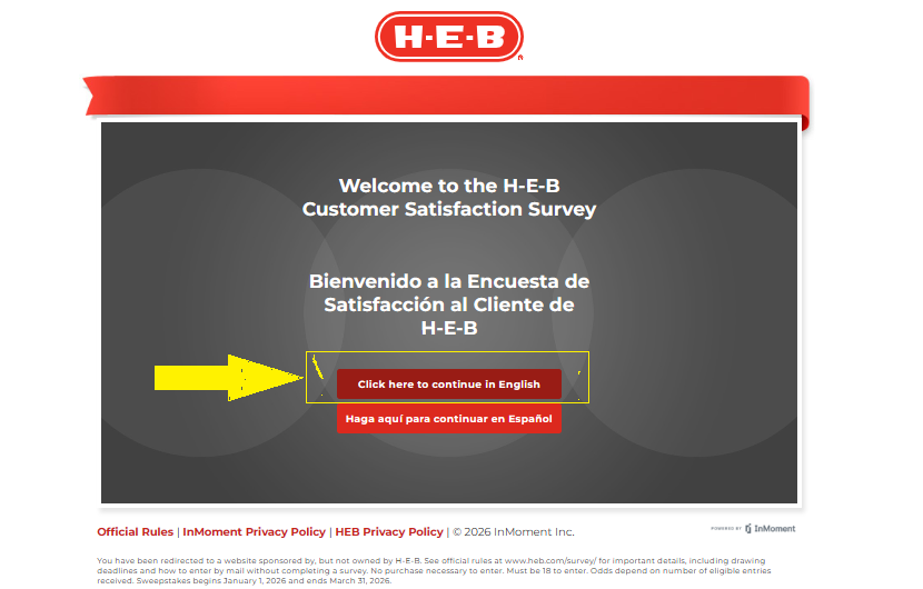 H-E-B Customer Satisfaction Surve